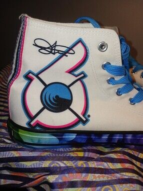 Bang Special Edition High Top Sneakers W 10 Mens 8 80s Tutti Frutti Color Blast